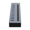 Hub USB Orico BT2U3-13AB 13xUSB-A 3.0 з перемикачами Gray