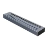 Хаб Orico BT2U3-16AB 16x USB-A 3.0 з вимикачами Gray (6942227138064)