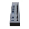 Хаб Orico BT2U3-16AB 16x USB-A 3.0 з вимикачами Gray (6942227138064)