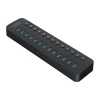 Hub Orico CT2U3-13AB 13x USB-A 3.0 з вимикачами Black (6942227138095)
