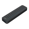 Hub Orico CT2U3-13AB 13x USB-A 3.0 з вимикачами Black (6942227138095)