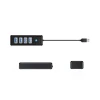 Хаб Orico PW4U-U3 USB-A 4x USB-A 3.0 (6942227138149)