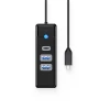 Hub Orico PWC2U-C3 USB-C / 2x USB-A 3.0 + 1x USB-C 3.0 Black (6942227138163)