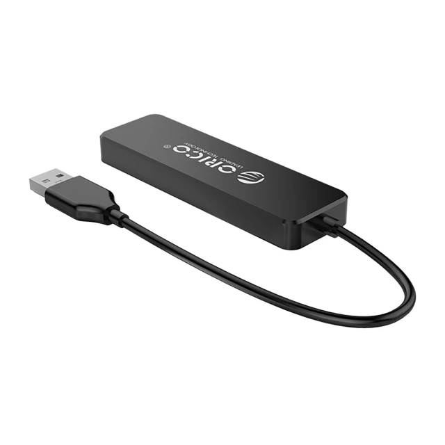 Хаб USB-A Orico FL01 4x USB-A 2.0 Black (6942227138217)