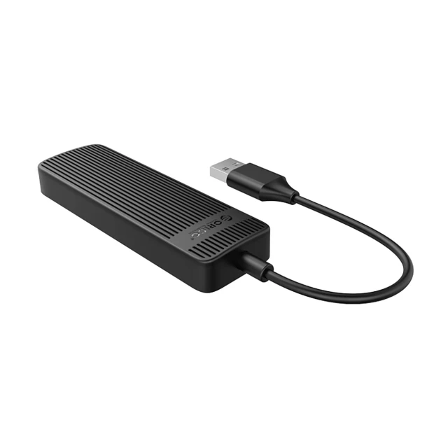USB Hub Orico FL02 4x USB-A 2.0 Black (6942227138224)