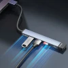 USB Hub Orico AH-A13 1x USB-A 3.0 + 3x USB-A 2.0 Gray (6942227138231)