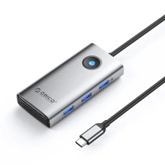 Hub USB-C Orico PW11-6P док-станция 3xUSB-A 3.0 1xUSB-C 2.0 1xHDMI Gray (6942227138330)