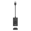 Звукова карта Orico SC2 зовнішня багатофункціональна USB-A Black (6942227138507)