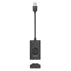 Звукова карта Orico SC2 зовнішня багатофункціональна USB-A Black (6942227138507)