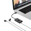 Звукова карта Orico SC2 зовнішня багатофункціональна USB-A Black (6942227138507)