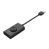 Звукова карта Orico SC2 зовнішня багатофункціональна USB-A Black (6942227138507)