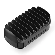 Станція зарядки Orico DUK-10P-V1 10x USB-A Black (6942227138514)