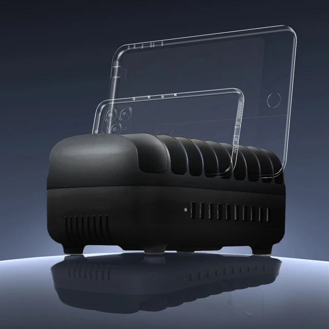 Станція зарядки Orico DUK-10P-V1 10x USB-A Black (6942227138514)
