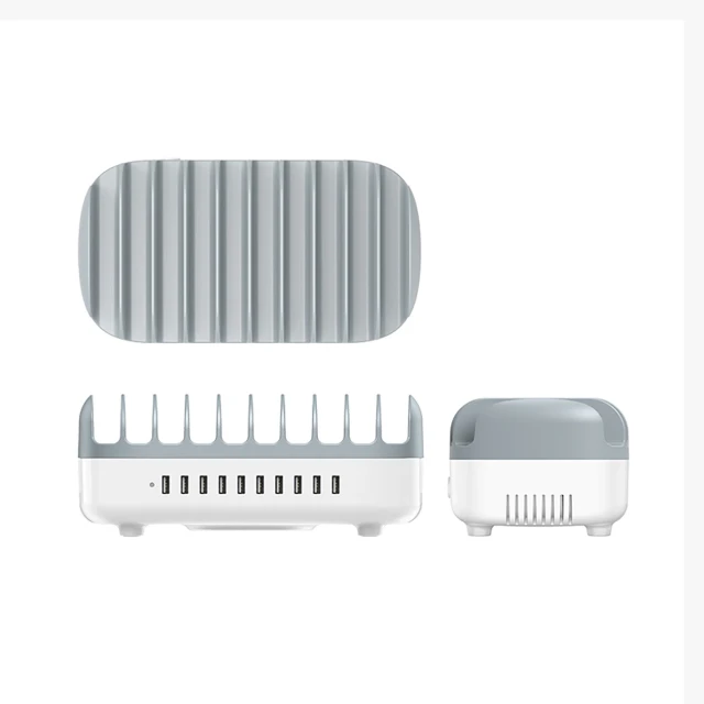 Розумна станція заряджання Orico DUK-10P-V1 10x USB-A White (6942227138521)