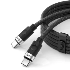 Кабель Orico CDX 60W 3A Power Delivery USB-C - USB-C 1м Black (6942227138538)