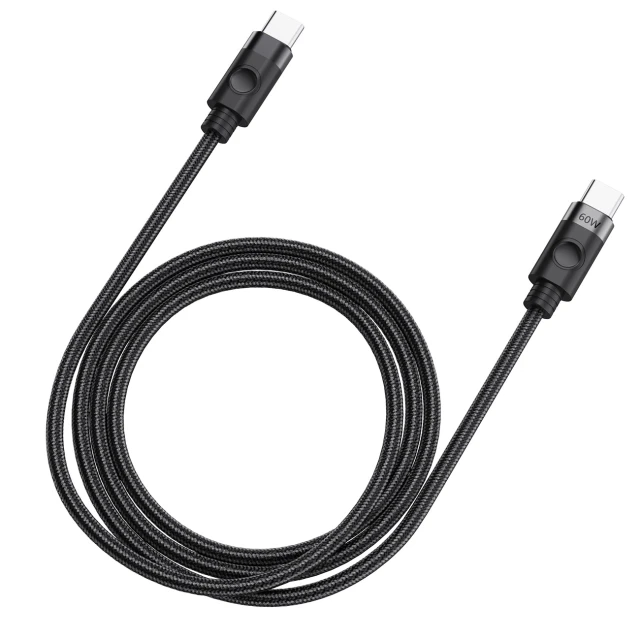 Кабель Orico CDX 60W 3A Power Delivery USB-C - USB-C 1м Black (6942227138538)