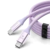 Кабель Orico CDX USB-C – USB-C 1м 100W 5A Power Delivery Purple (6942227138606)
