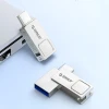 Флешка Orico U301 32GB USB-A USB-C USB 3.2 Gen 1 Silver (6942227170163)