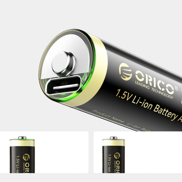 Акумулятор Orico Ener-G EG5C 1,5 V 2100mWh AA USB-C 4 шт. (6942227170498)