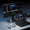 Кабель Orico USB4 Thunderbolt 5 80Gbps 240W USB-C 1м Black (6942227173218)