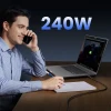 Кабель Orico USB4 сумісний Thunderbolt 5 80Gbps 240W USB-C 1.5м Black (6942227173225)