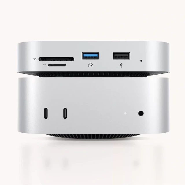 Докирующая станция Orico MiniLink 9в1 Silver (6942227173249)