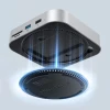 Докирующая станция Orico MiniLink 9в1 Silver (6942227173249)