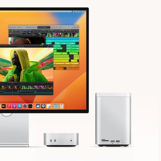 Станция докирования Orico MiniTower для жестких дисков 56TB Silver (6942227173263)