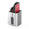 Станция докирования Orico MiniTower для жестких дисков 56TB Silver (6942227173263)