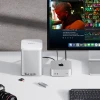 Станция докирования Orico MiniTower для жестких дисков 56TB Silver (6942227173263)
