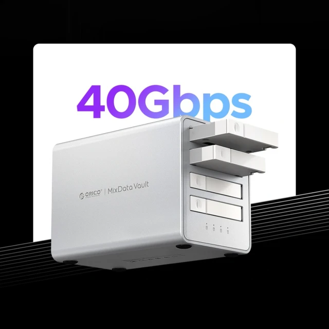 Disk Array Orico 8848U4 4-bay M.2 NVMe SSD White (6942227173294)