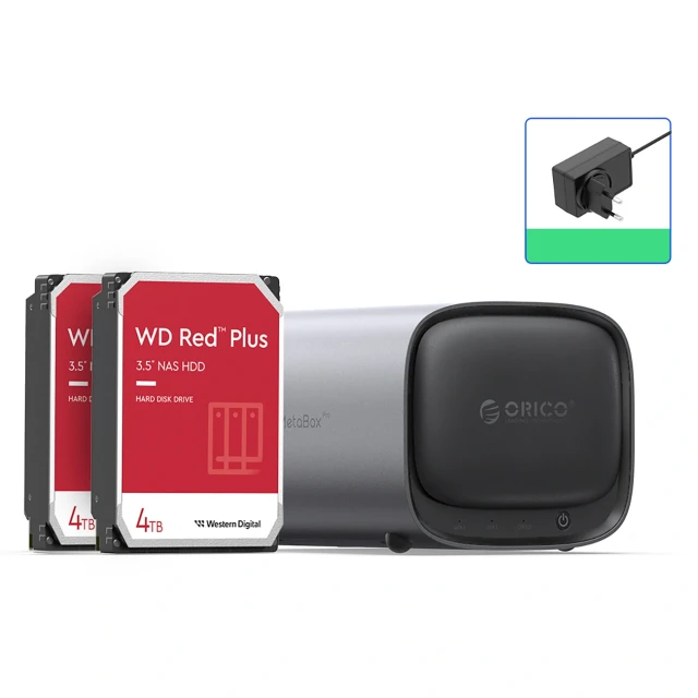 NAS Mережева сховище Orico MetaBox Pro Home Gray (6942227173379)