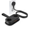 Розетка електрична Orico AP3 20W GaN 2x AC + 2x USB-A + 1x USB-C Black (6942227174512)