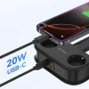 Розетка електрична Orico AP3 20W GaN 2x AC + 2x USB-A + 1x USB-C Black (6942227174512)