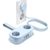 Сетьова розетка Orico AP3 20W GaN 5в1 2x AC 2x USB-A 1x USB-C Blue (6942227174536)