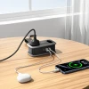 Розетка Orico APP 15.5W 5в1 2x AC + 2x USB-A + 1x USB-C Black (6942227174598)