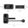 Розетка Orico APP 15.5W 5в1 2x AC + 2x USB-A + 1x USB-C Black (6942227174598)