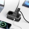 Розетка Orico APP 15.5W 5в1 2x AC + 2x USB-A + 1x USB-C Black (6942227174598)