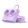 Блок живлення Orico PDC25 25W 6в1 2xAC + 2xUSB-A + 2xUSB-C Purple
