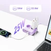 Блок живлення Orico PDC25 25W 6в1 2xAC + 2xUSB-A + 2xUSB-C Purple