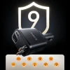 Зарядка автомобільна Orico Twin Reach 45W USB-A + USB-C з двома кабелями USB-C (6942227174710)