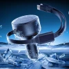Зарядний пристрій автомобільний Orico Dual Stretch 60W USB-C 2x кабель USB-C + Lightning Black (6942227174727)