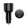 Автомобільна зарядка Orico PowerLink 165W USB-A + 2x USB-C Black (6942227174772)