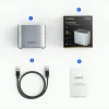 Зарядний пристрій Orico EV8 для акумуляторів AA Li-Ion Silver (6942227180599)