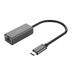 Адаптер мережевий Orico XC-R45-V1 USB-C RJ45 Gigabit 1 Gbps (6942227180629)