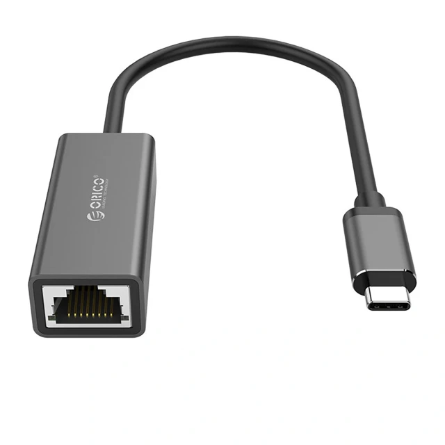 Адаптер мережевий Orico XC-R45-V1 USB-C RJ45 Gigabit 1 Gbps (6942227180629)
