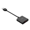 Зовнішня звукова карта Orico SKT3 USB-A Black (6942227180650)