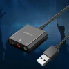 Зовнішня звукова карта Orico SKT3 USB-A Black (6942227180650)