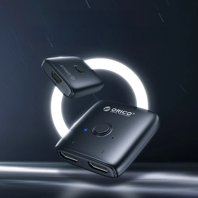 Адаптер HDMI Orico AS2-A1 двонаправлений сплітер (6942227180681)