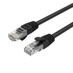 Кабель мережевий Orico PUG-C6 Ethernet CAT6 1000Mbps RJ45 LAN круглий 1м Black (6942227180940)